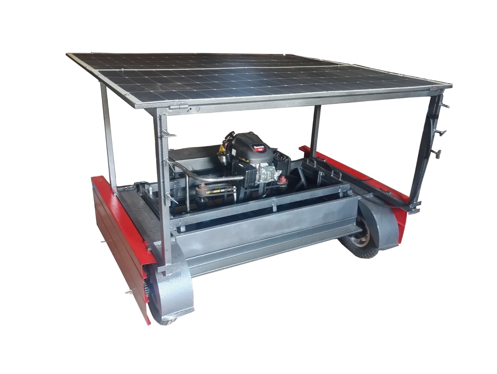Robô de capina para usinas fotovoltaicas desenvolvido pela Interconnect e Caatinga Robotics